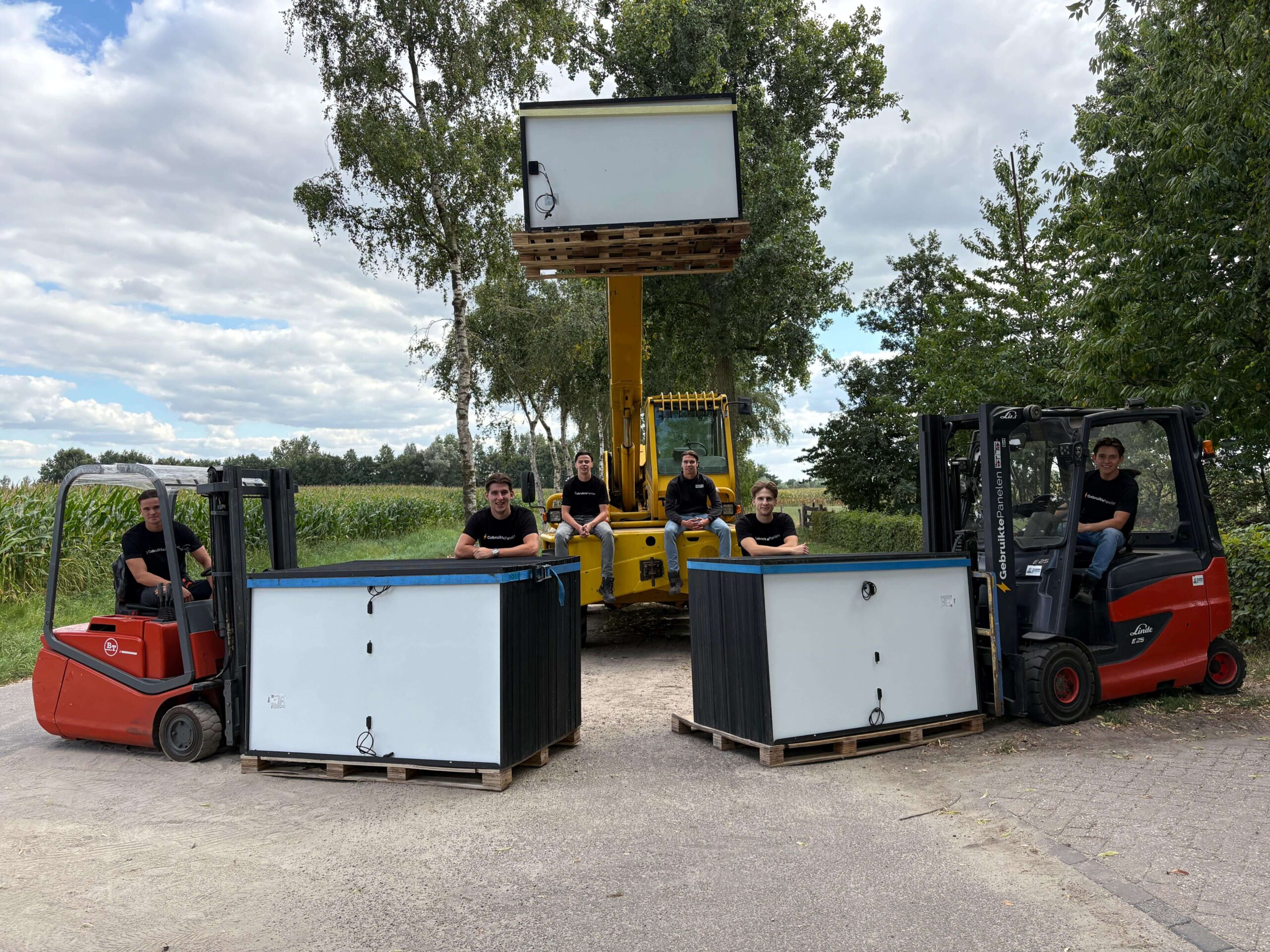 Gebruikte zonnepanelen