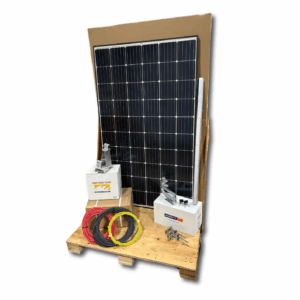 Complete installatie - 4 zonnepanelen - 1.2kW - 1 fase