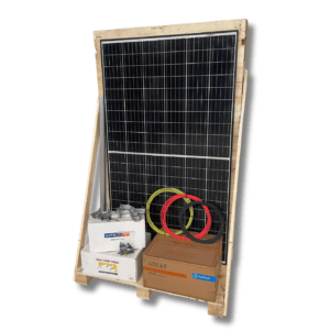 Complete installatie - 12 gebruikte zonnepanelen - 4kW - 1 fase