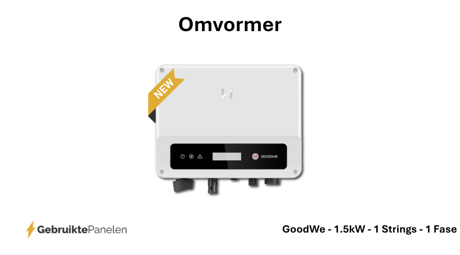 Complete installatie - 4 gebruikte zonnepanelen - 1.3kW - 1 fase - Afbeelding 2