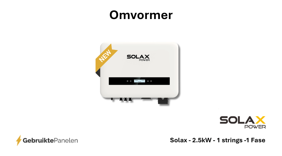 Complete installatie - 8 gebruikte zonnepanelen - 2.6kW - 1 fase - Afbeelding 3