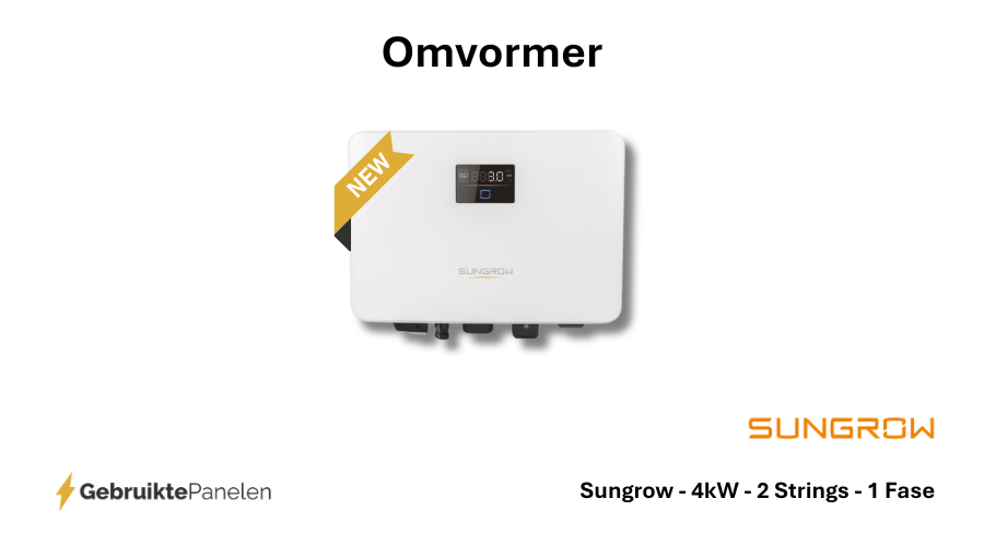 Complete installatie - 12 gebruikte zonnepanelen - 4kW - 1 fase - Afbeelding 2