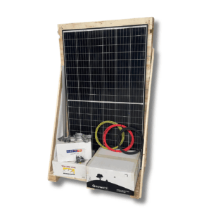 Complete installatie - 20 gebruikte zonnepanelen - 6.6kW - 3 fase